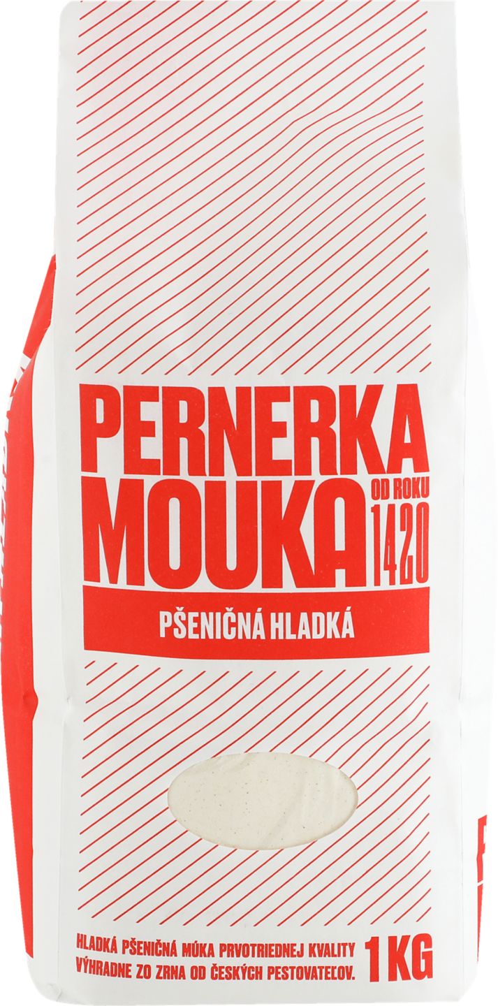 Mlyn Perner Pšeničná múka
hladká,polohrubá alebo hrubá