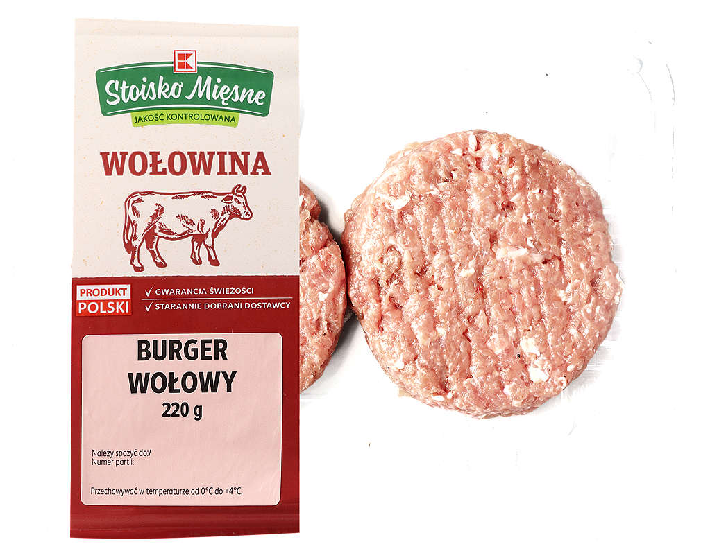 Zdjęcie oferty K-STOISKO MIĘSNE Burger wołowy