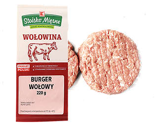 K-STOISKO MIĘSNE Burger wołowy