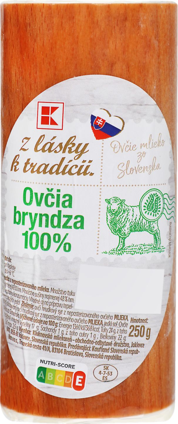 K-ZLT_Logo Ovčia bryndza 100%