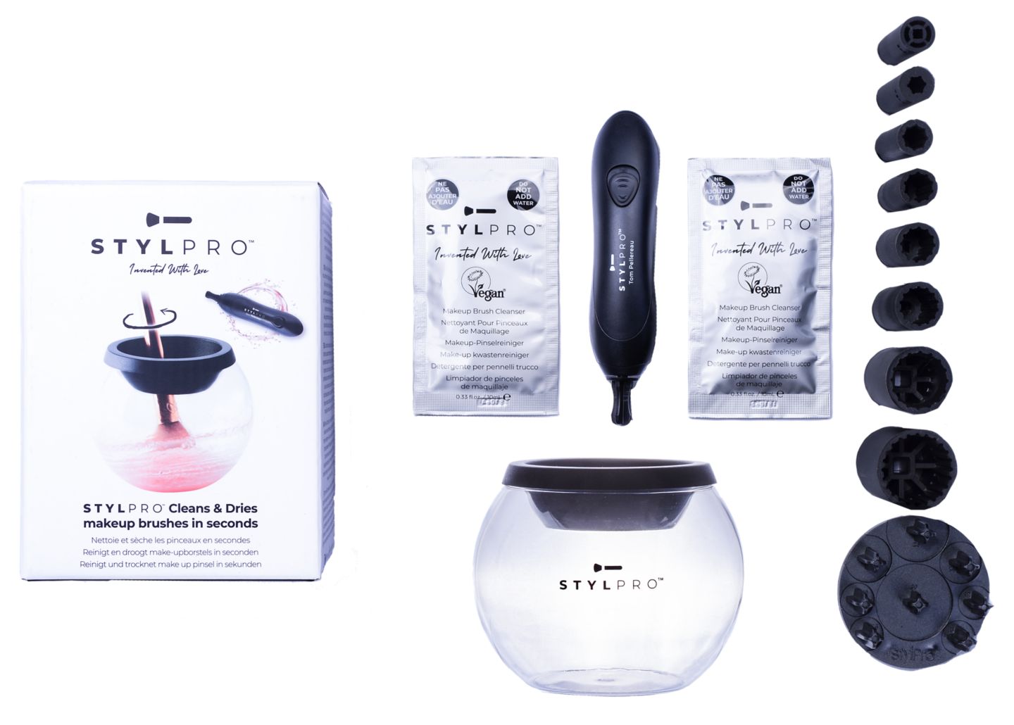 Stylpro Set za čišćenje make-up kis.