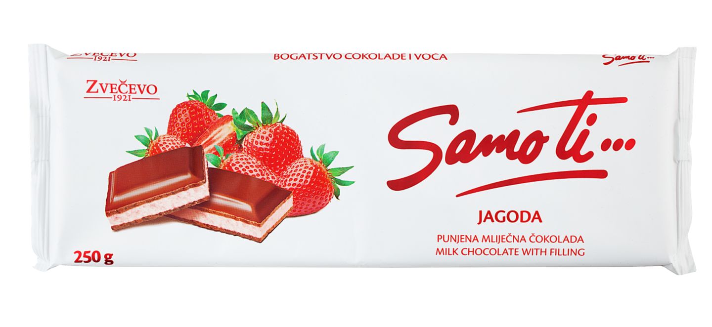Samo ti Mliječna čokolada
MPC 2.5.2025=2,95€