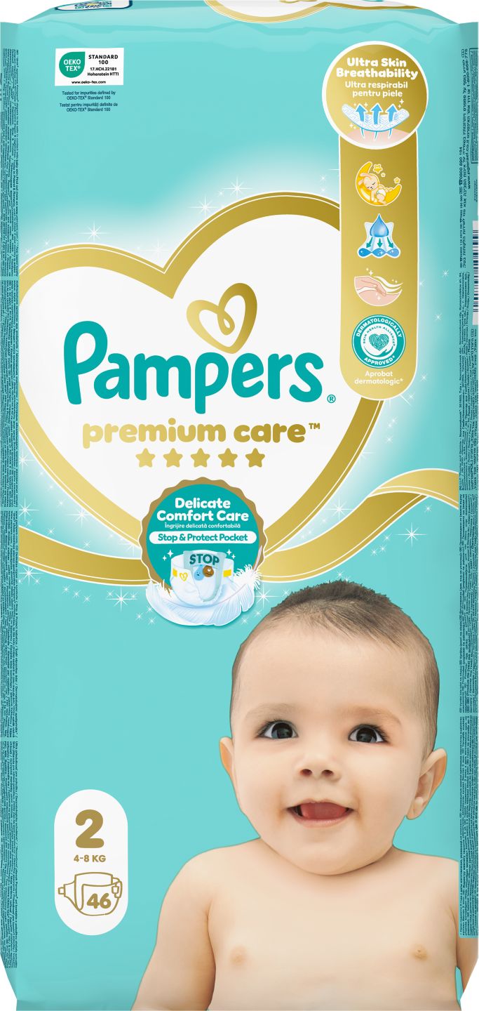 Pampers Premium Care Plienky veľkosť 2