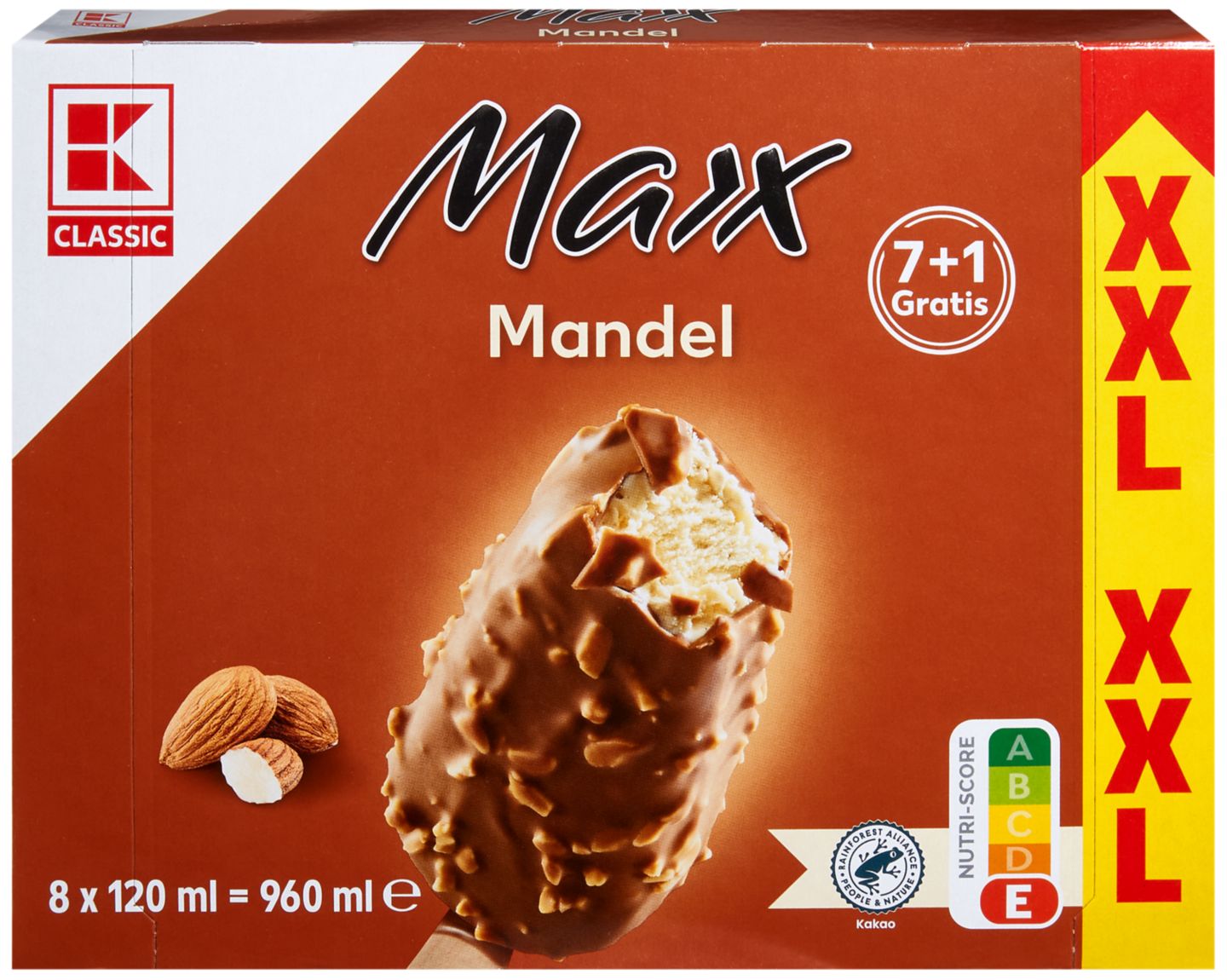 K-Classic Mrazený krém Maxx
mandľový
