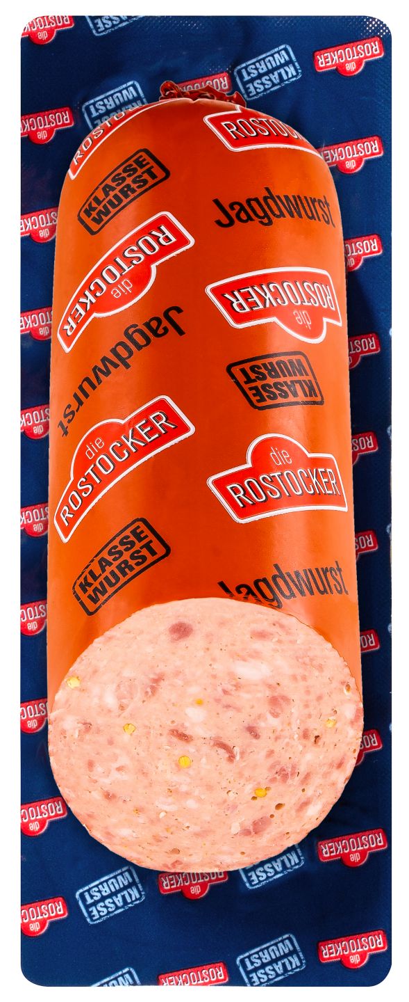 DIE ROSTOCKER Jagd- oder Fleischrotwurst
