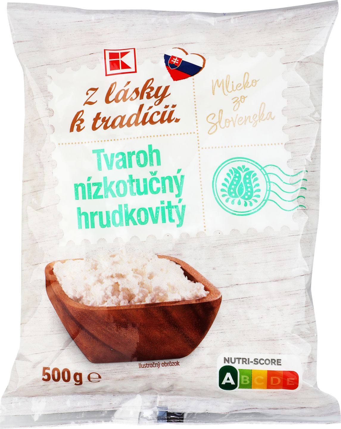 K-ZLT_Logo Tvaroh nízkotučný hrudkovitý