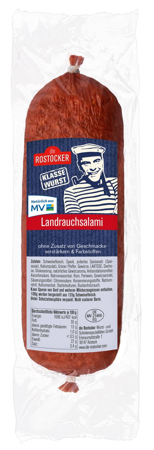 DIE ROSTOCKER Landrauchsalami