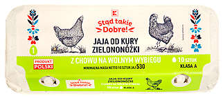 K-Stąd Takie Dobre Jaja od kury zielononóżki