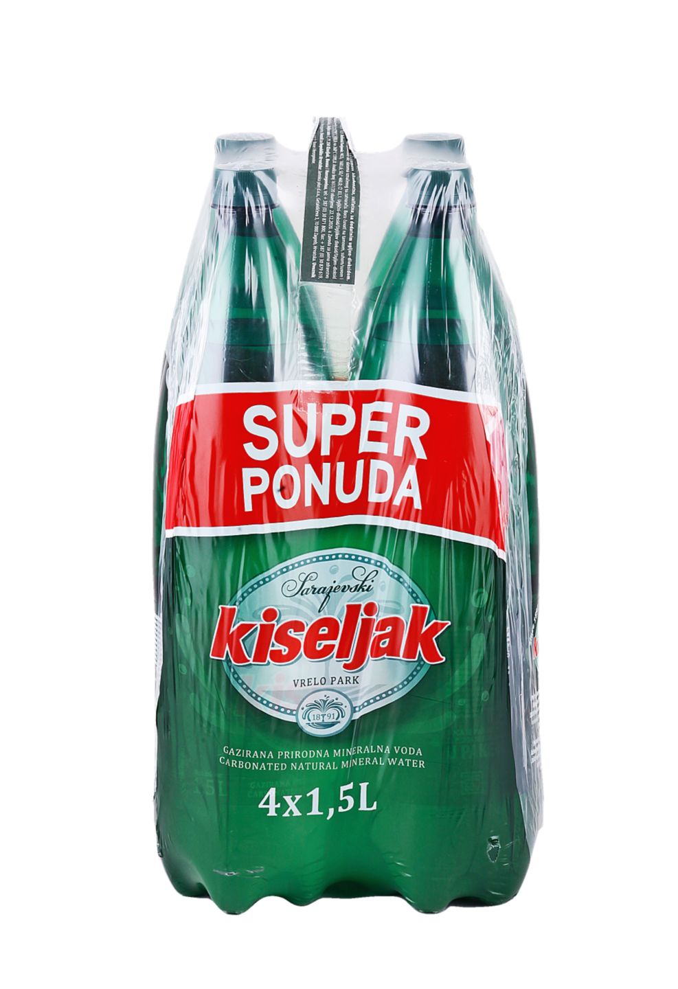 Sarajevski kiseljak Mineralna voda
MPC 2.5.2025=2,59€