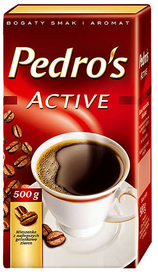 Pedros Active Kawa palona mielona