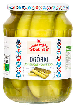 K-Stąd Takie Dobre Ogórki konserwowe