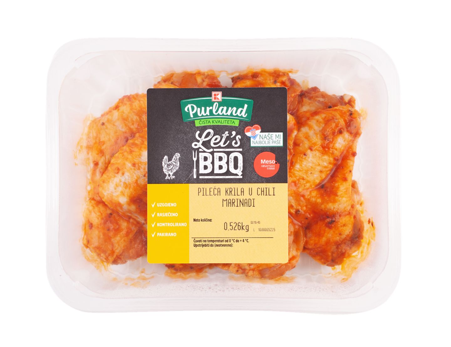K-Purland Pileća krila marinirana
MPC 2.5.2025=5,39€