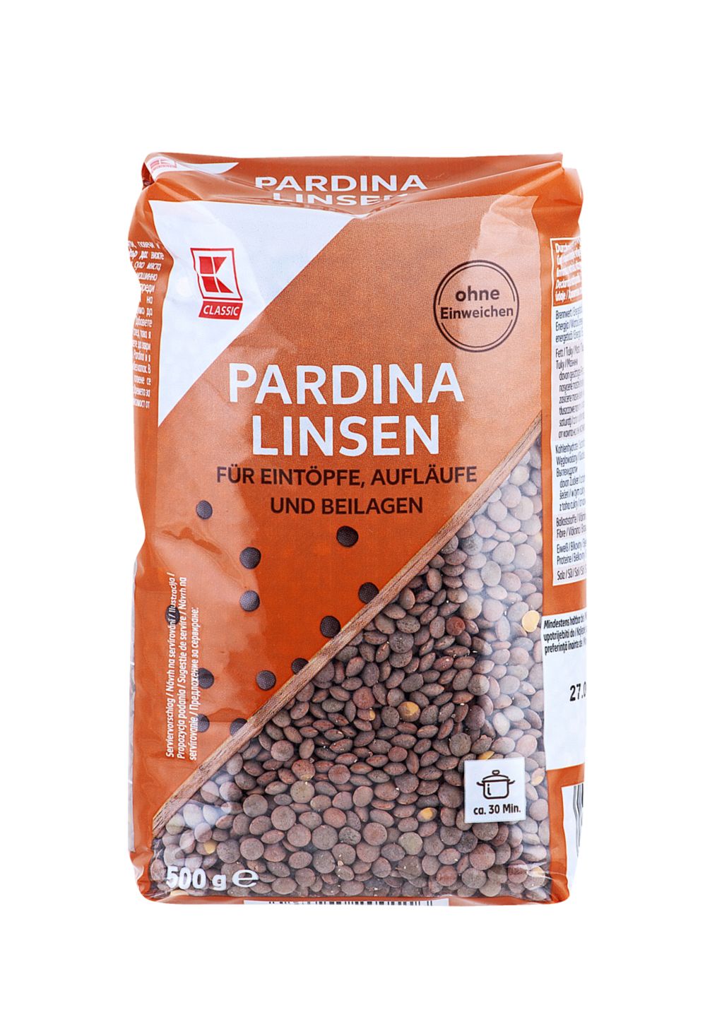 K-Classic Pardina leća
MPC 2.5.2025=1,99€