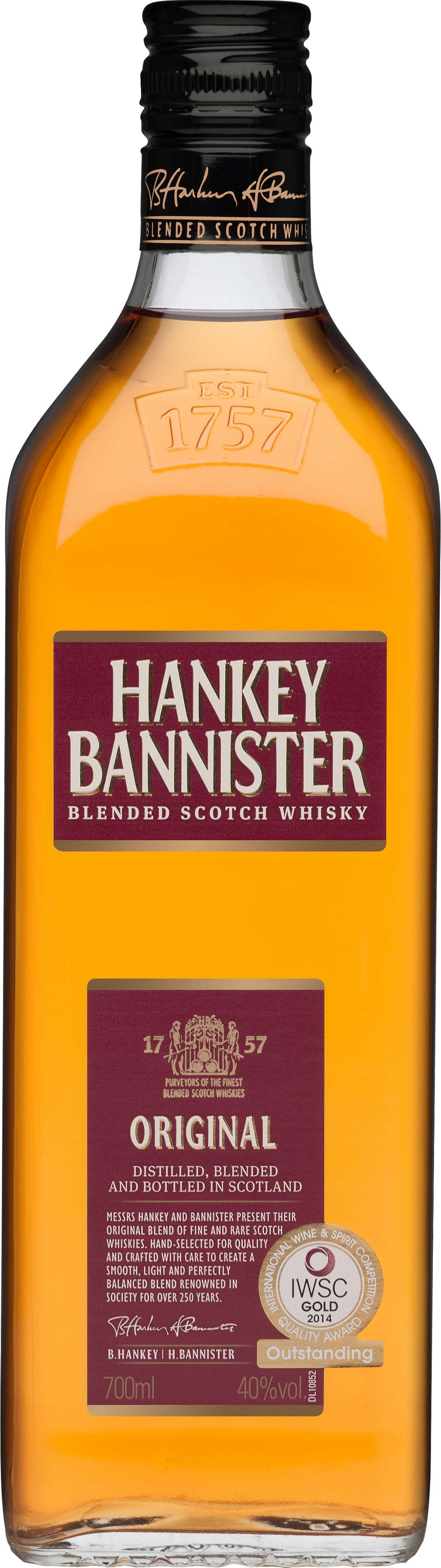 Zdjęcie oferty Hankey Bannister Whisky 40% alk.