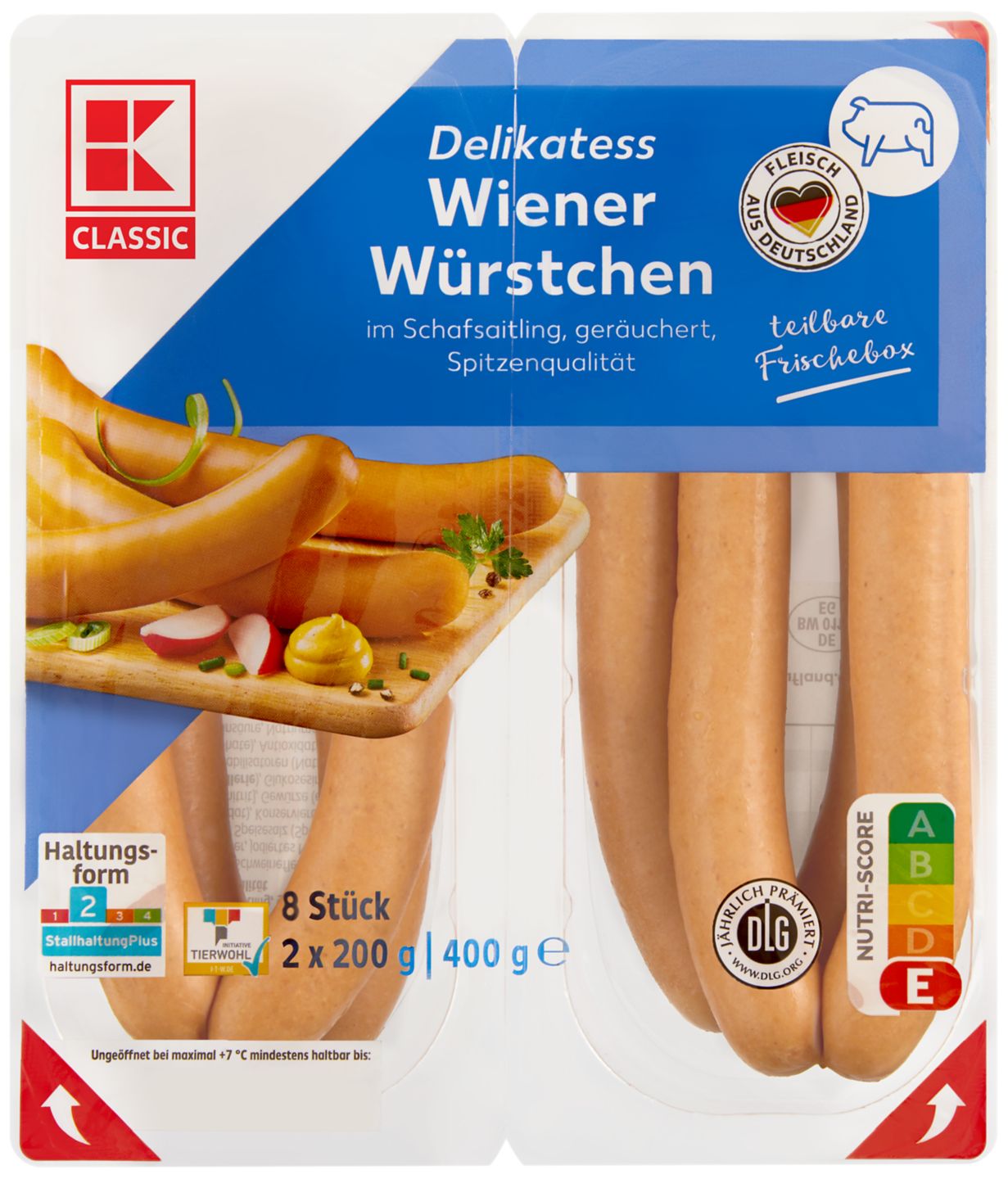 K-CLASSIC Wiener Würstchen