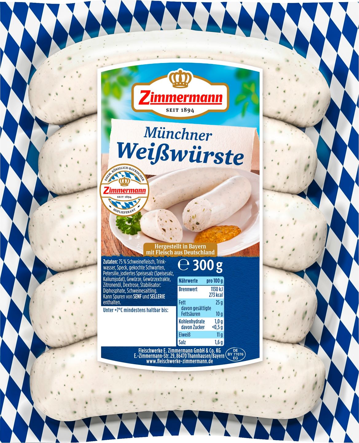 ZIMMERMANN Münchner Weißwürste