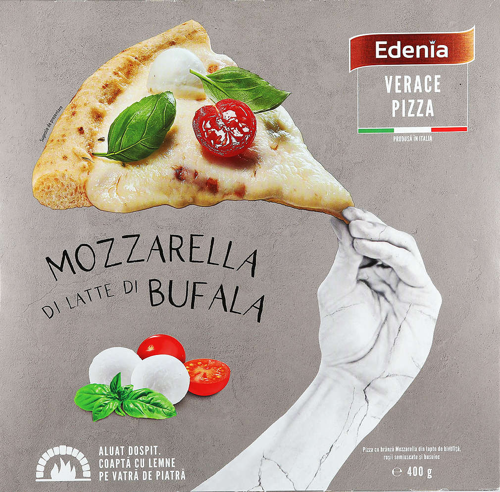 Afișarea ofertelor EDENIA Pizza Verace Mozzarella bivolță 400g