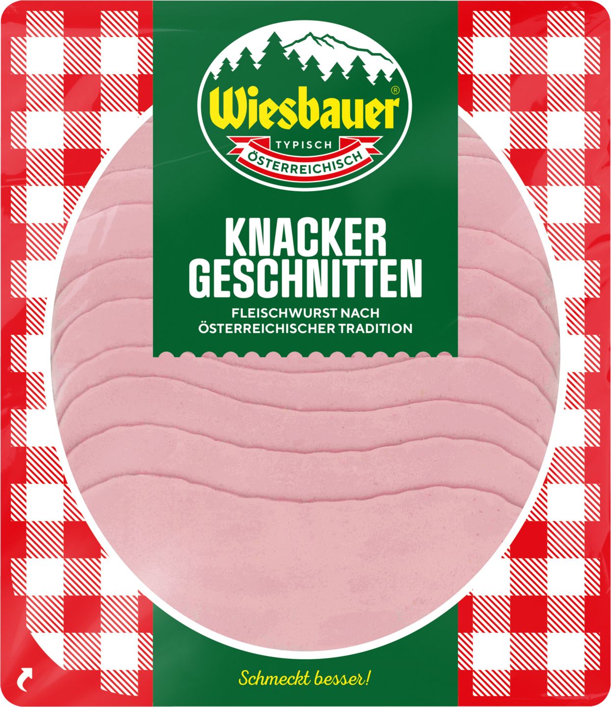 WIESBAUER Knacker geschnitten