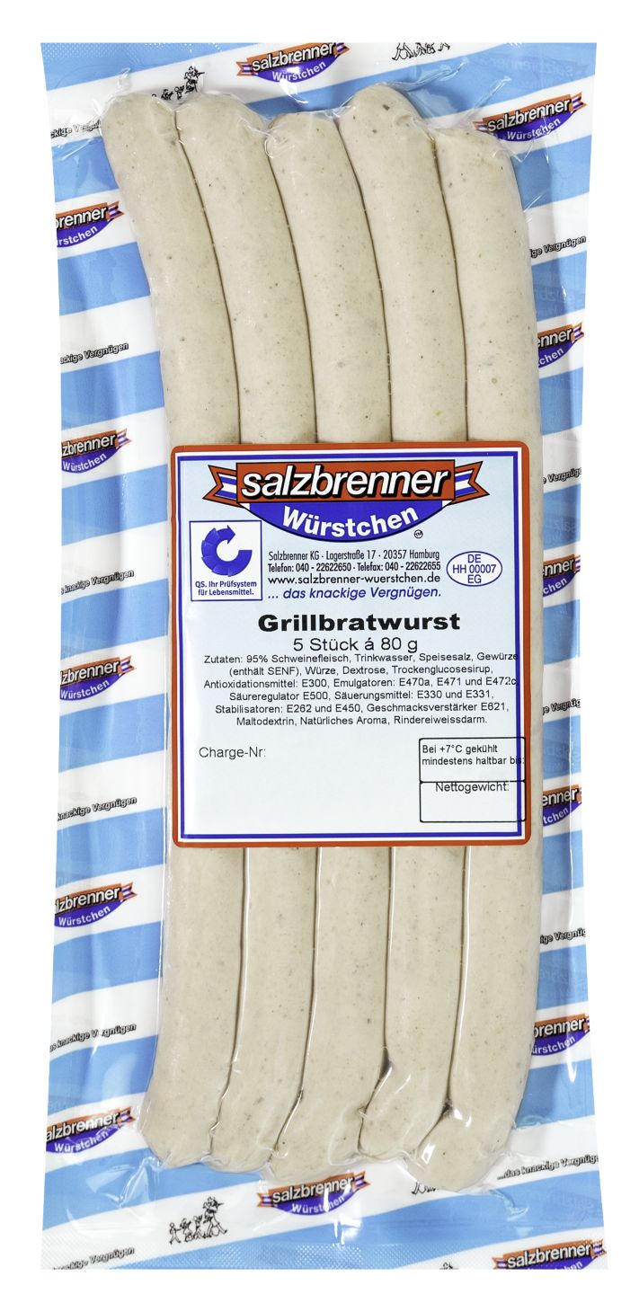 SALZBRENNER Grillbratwurst