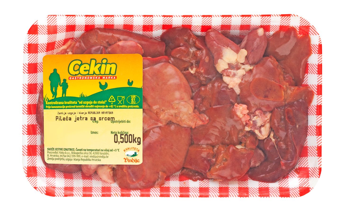 Cekin Pileća jetra sa srcem
MPC 2.5.2025=2,39€
