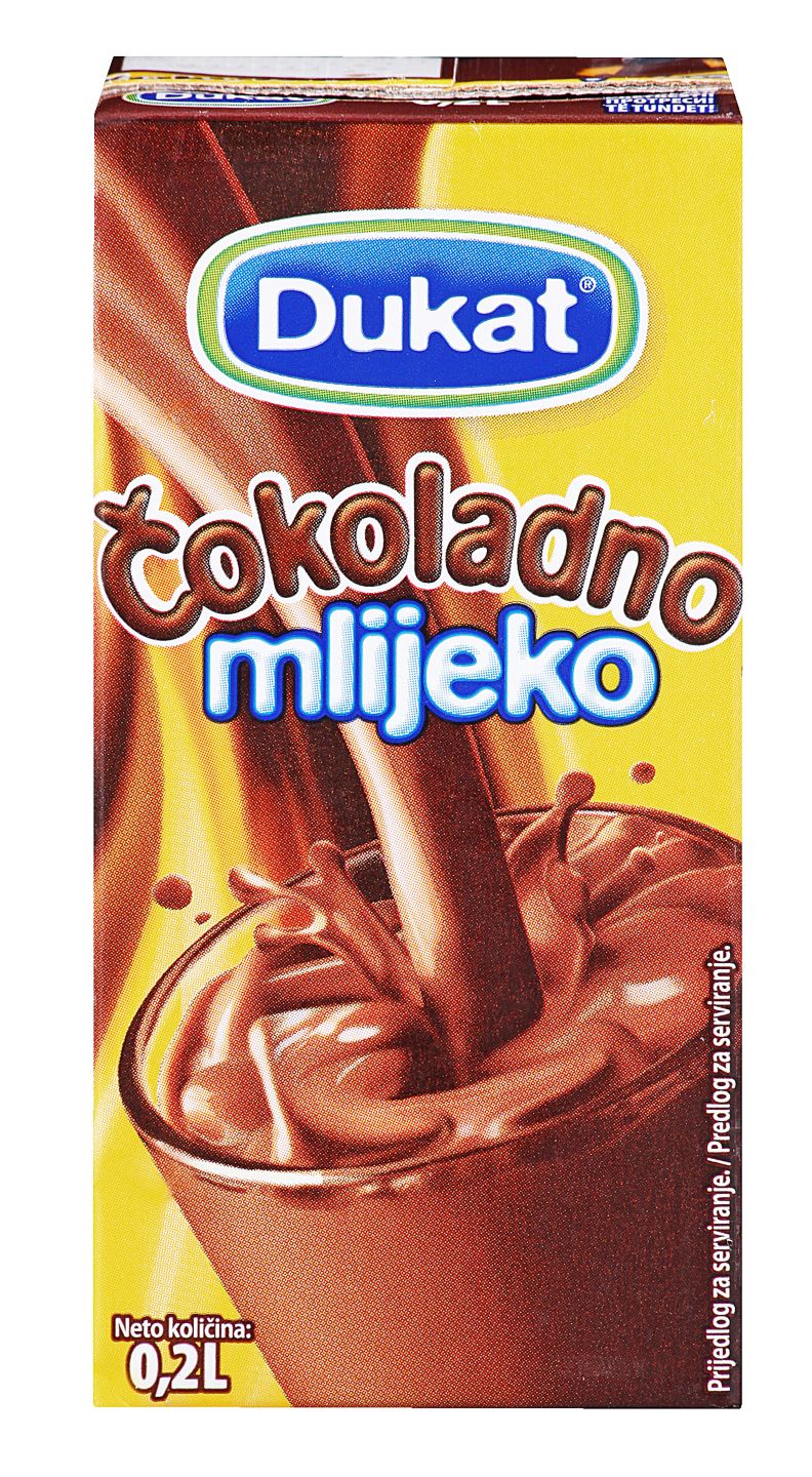Dukat Čokoladno mlijeko 200ml
MPC 2.5.2025=0,99€