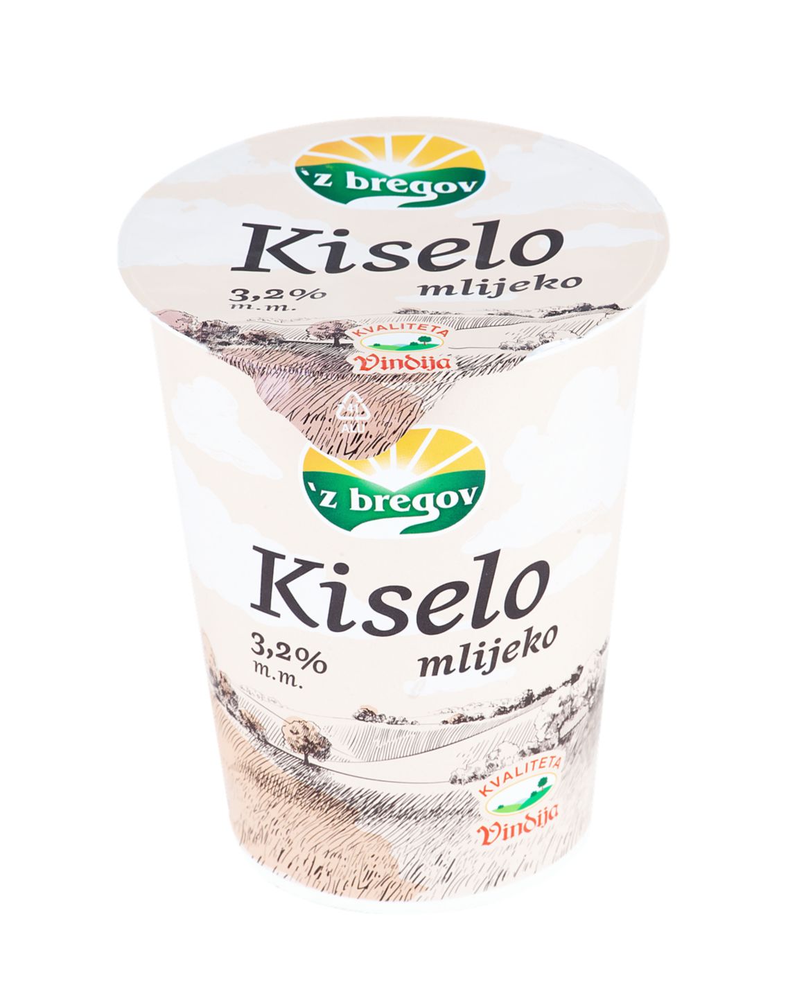 `Z bregov kiselo mlijeko 3,2% mm 400g
MPC 2.5.2025=1,19€