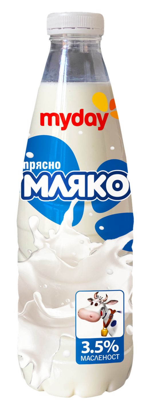 Изображение на My Day Прясно мляко
3,5% масленост