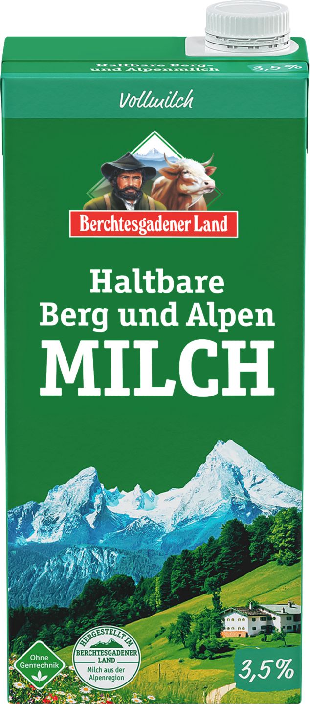 BERCHTESGADENER LAND Haltbare Berg- & Alpenmilch