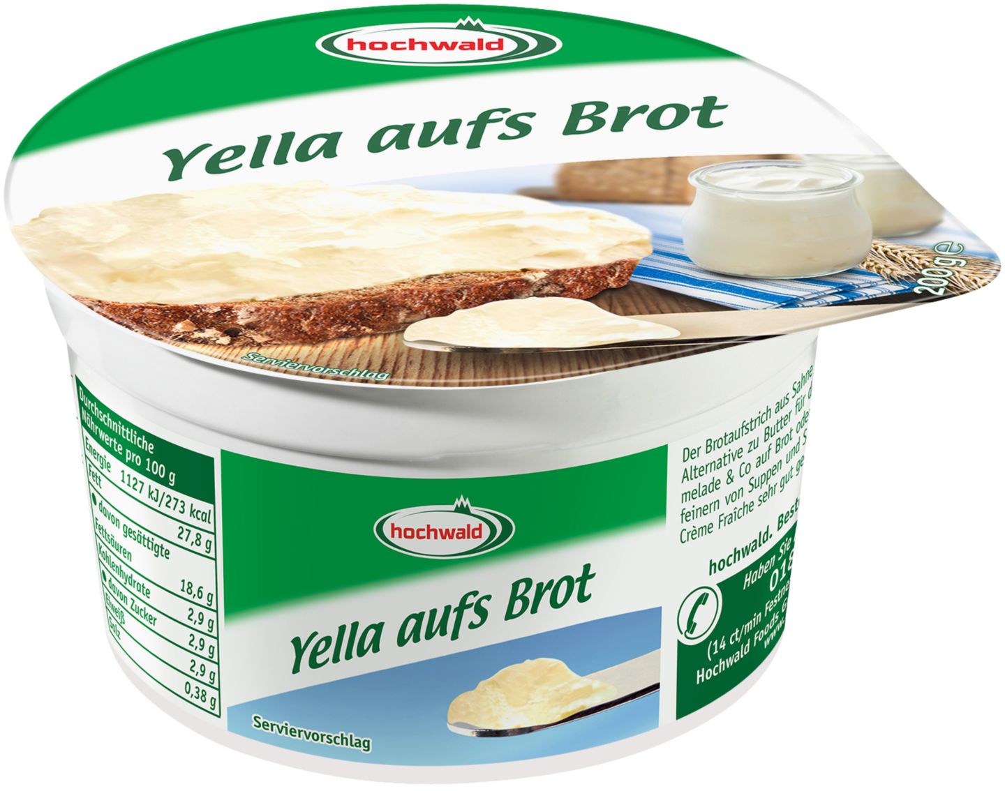 HOCHWALD Yella aufs Brot