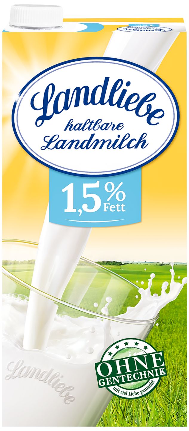 LANDLIEBE Haltbare Landmilch, fettarm, 1,5 % Fett