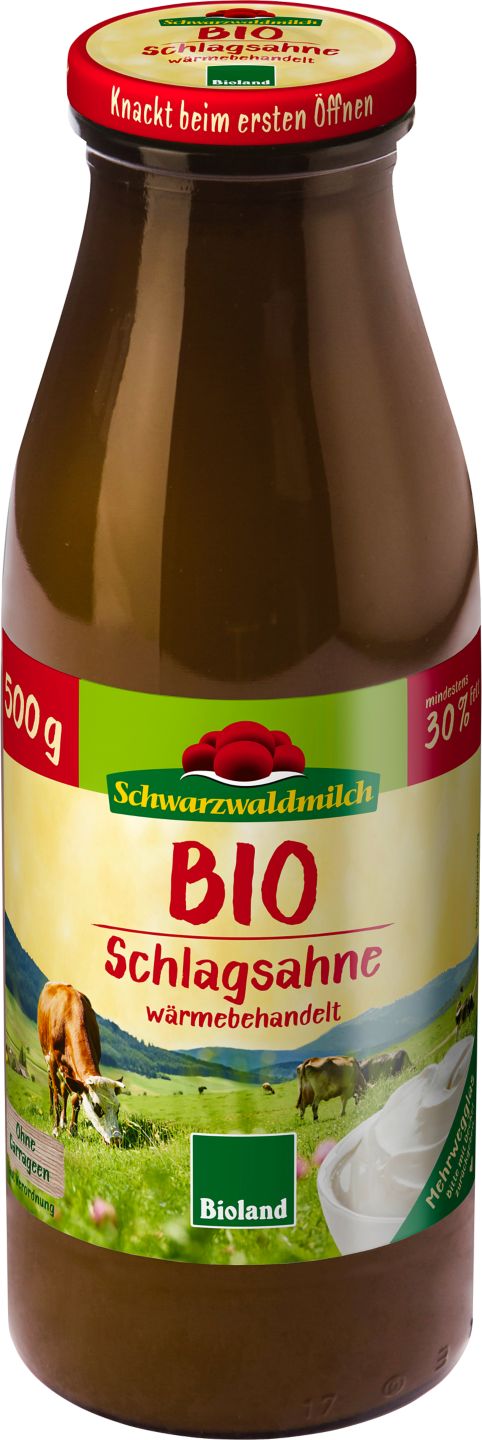 SCHWARZWALDMILCH Bioland Sahne, 30 % Fett
