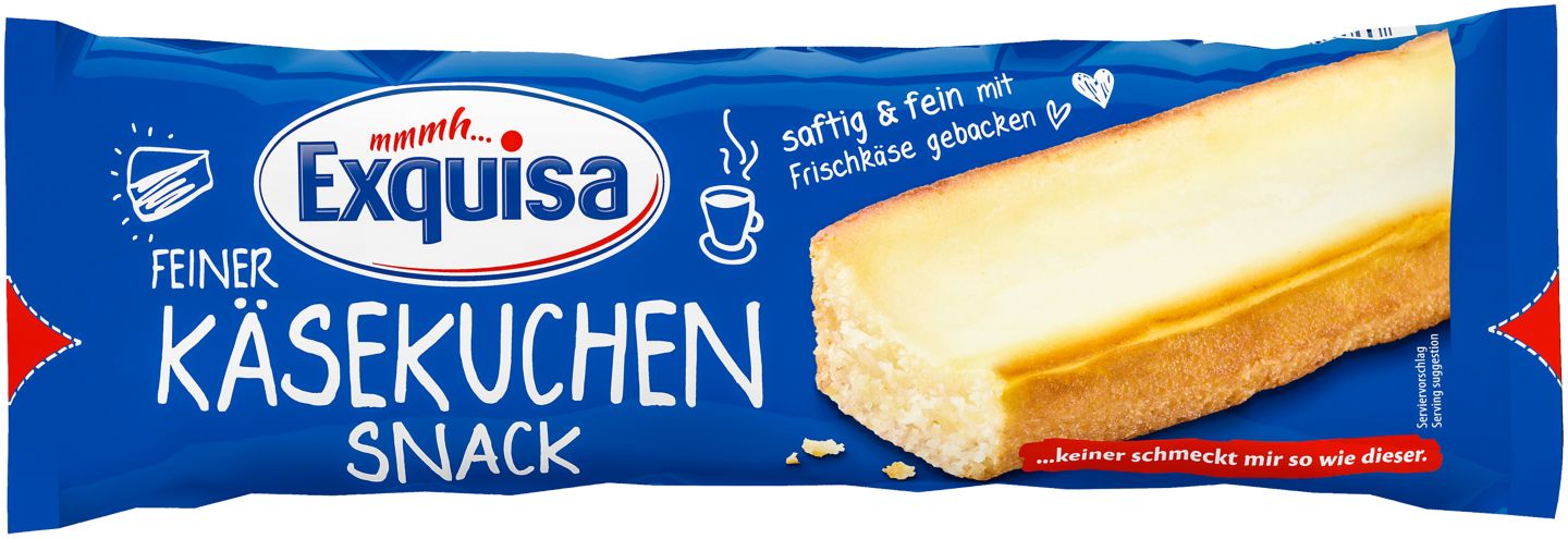 EXQUISA Käsekuchen-Snack