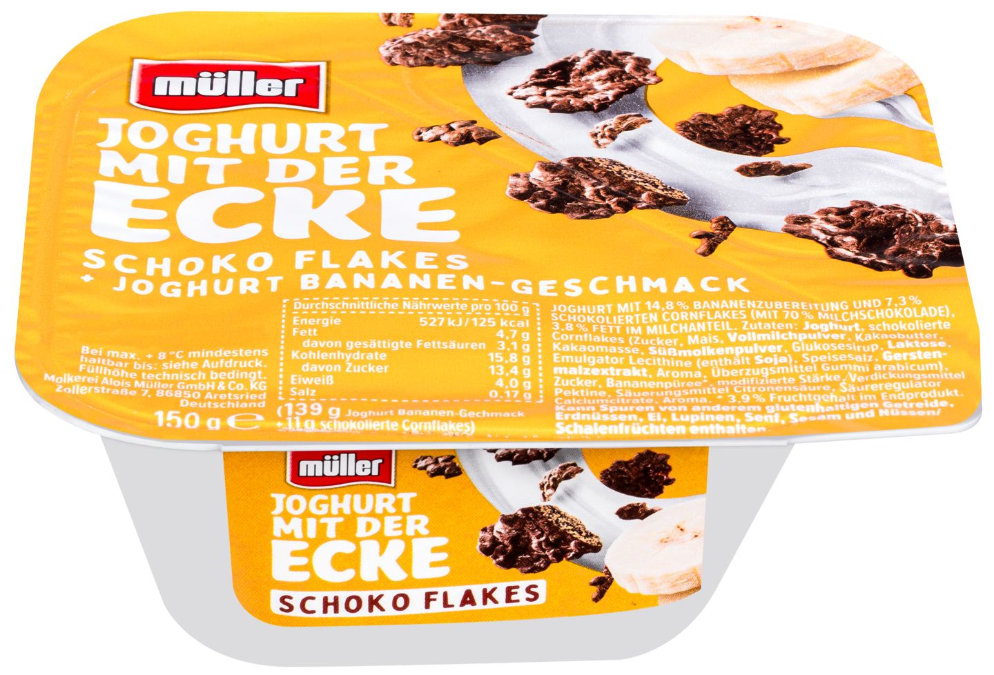 MÜLLER Joghurt mit der Ecke 