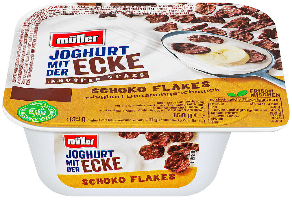 Abbildung des Angebots MÜLLER Joghurt mit der Ecke 