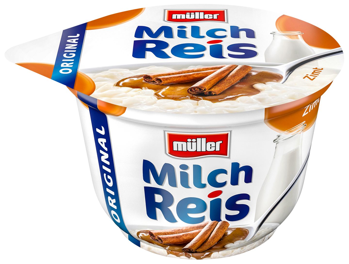 MÜLLER Milchreis oder Grießpudding 