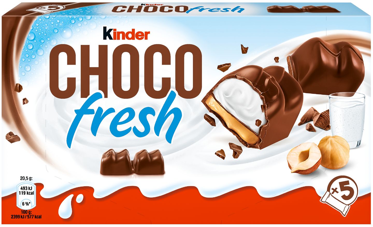 KINDER Choco fresh oder Paradiso