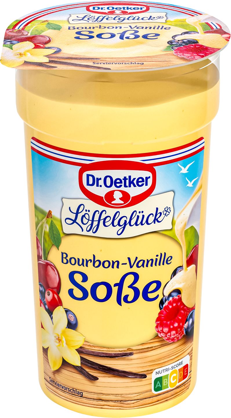 DR. OETKER Bourbon-Vanille-Soße Löffelglück