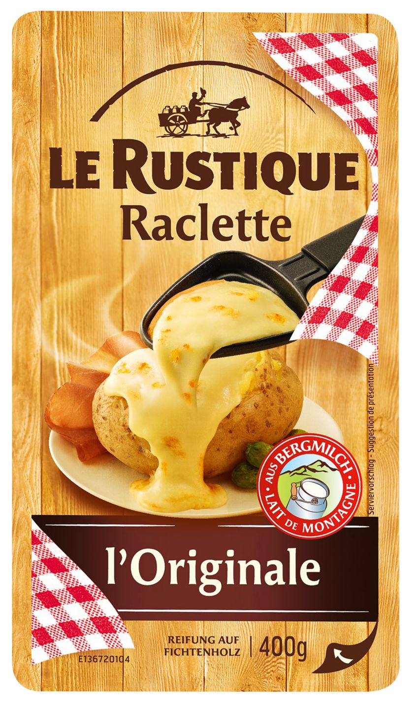 LE RUSTIQUE Raclette Käsescheiben