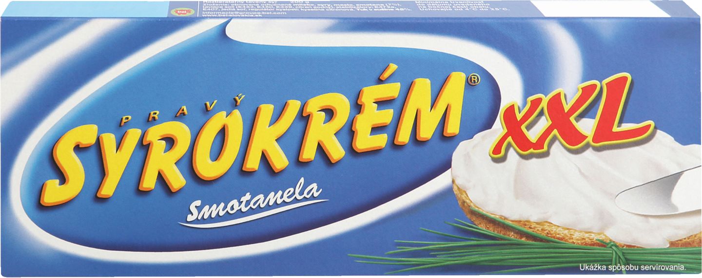 Syrokrém Smotanela Tavený syr XXL