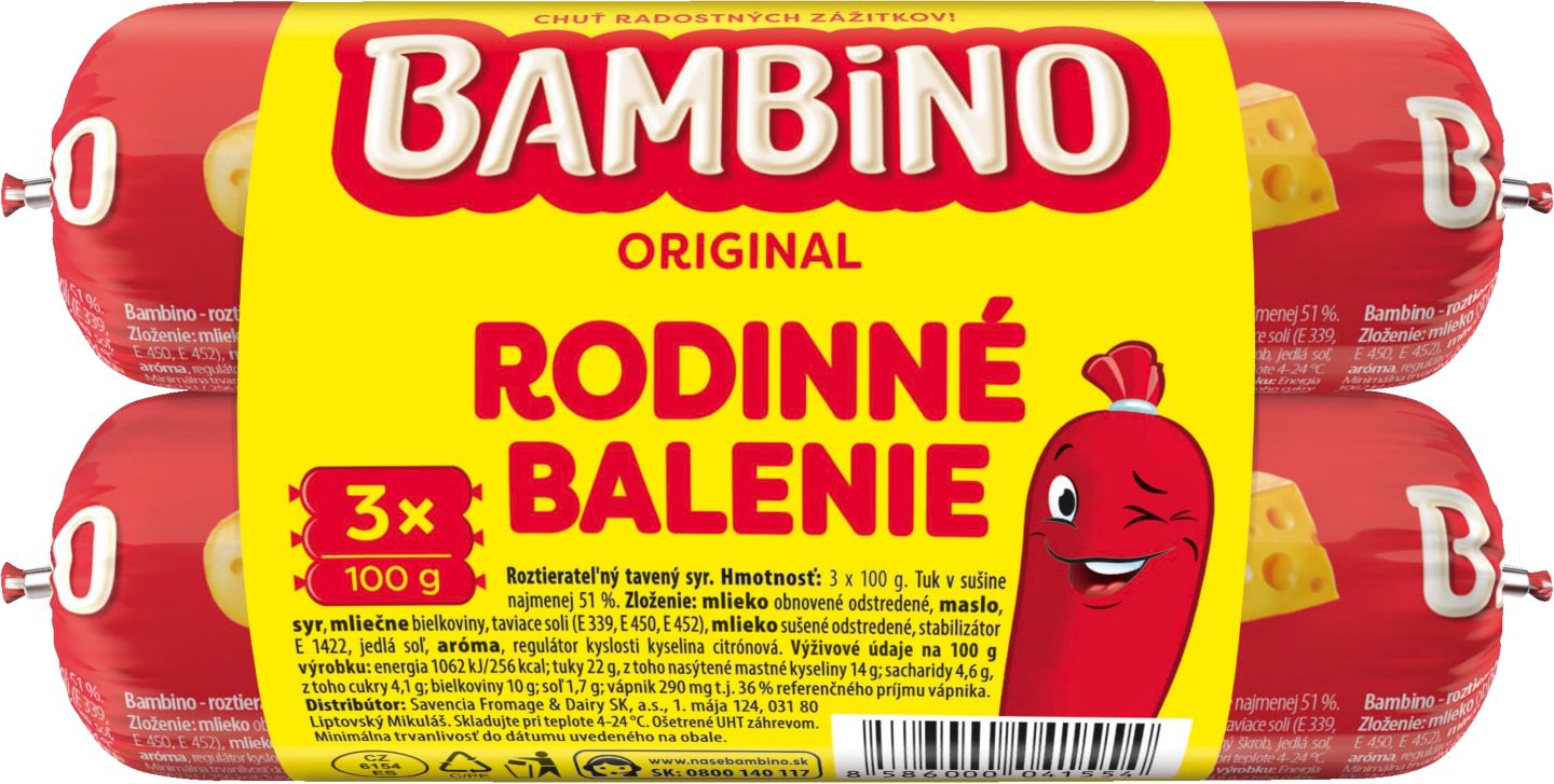 Bambino Tavený syr