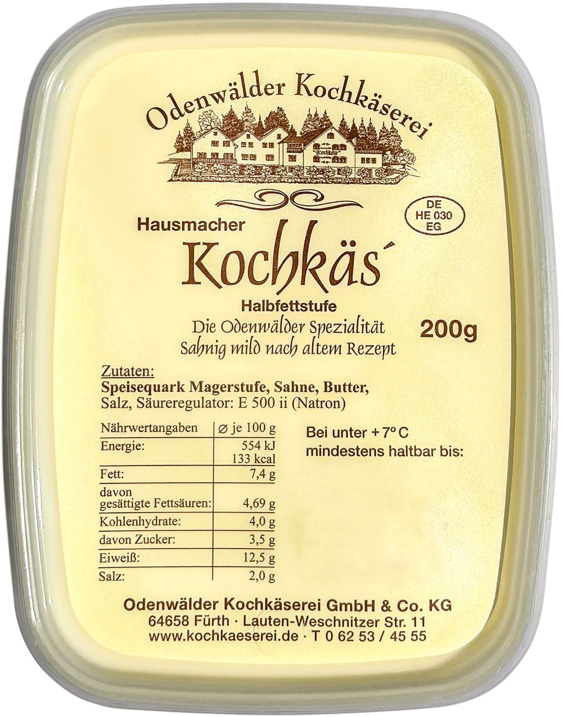 ODENWÄLDER KOCHKÄSEREI Hausmacher Kochkäs'