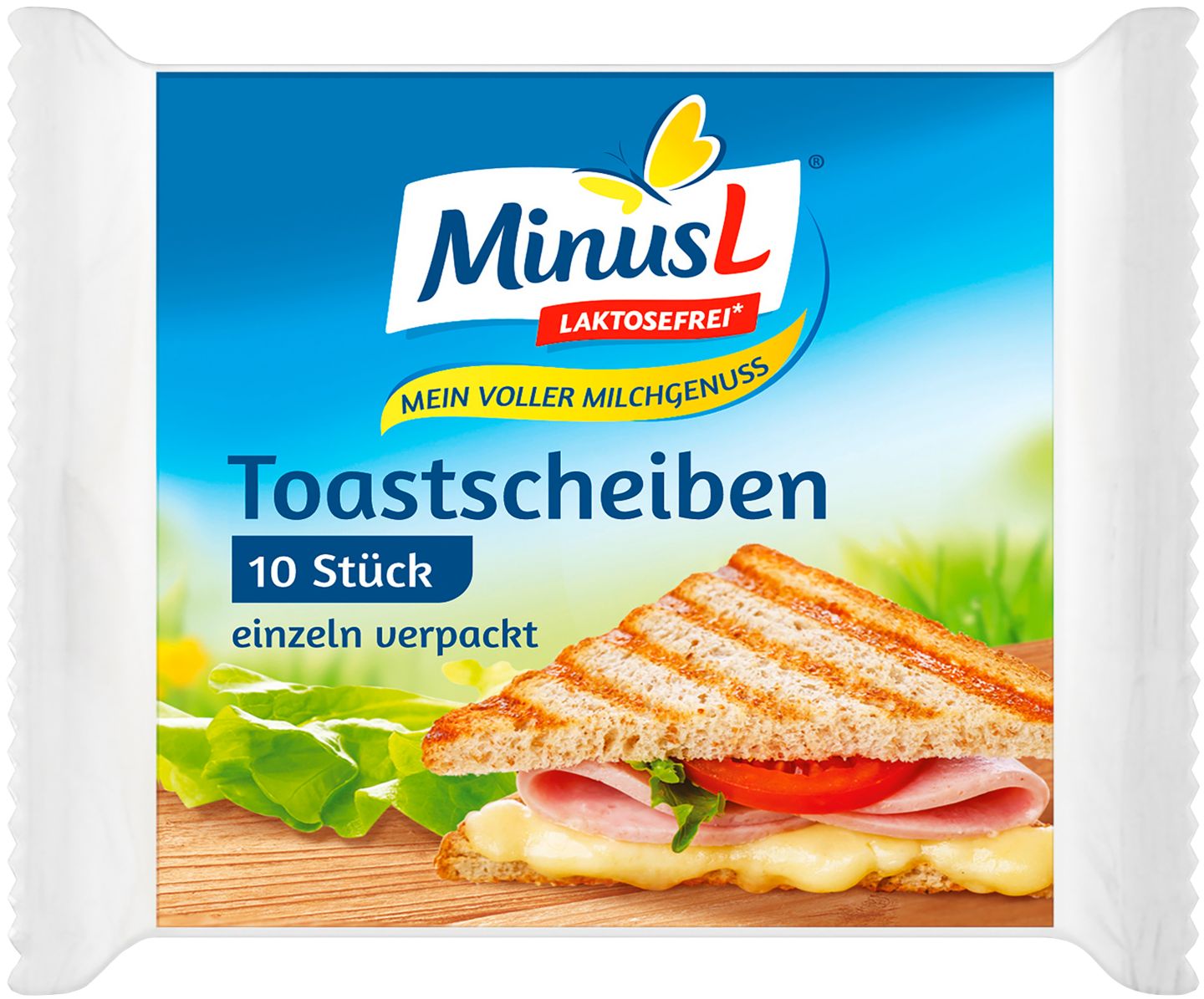 MINUS L Toast-Scheiben 45 % Fett i. Tr.