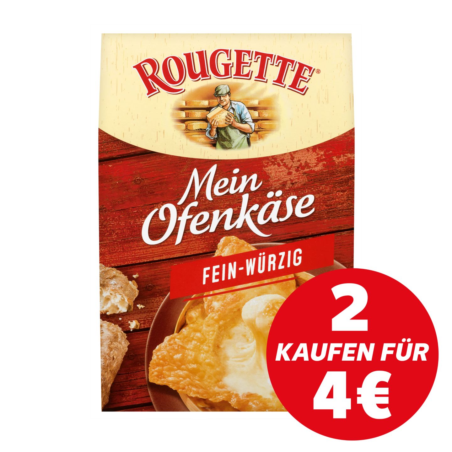 ROUGETTE Grill- oder Ofenkäse