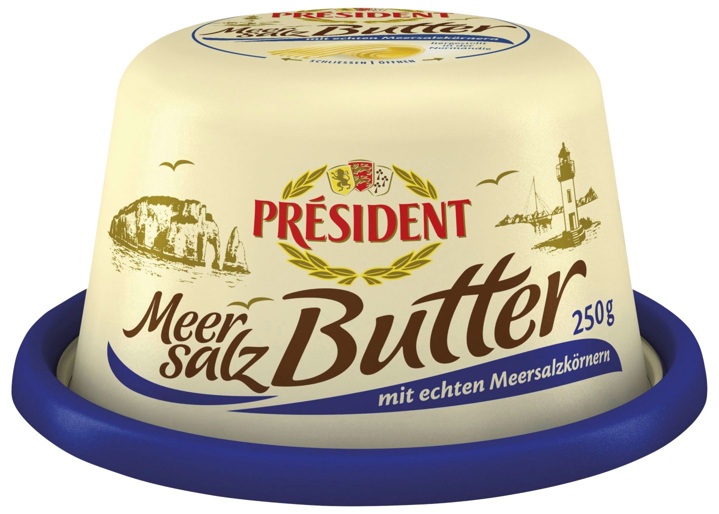 PRÉSIDENT Meersalz-Butter 