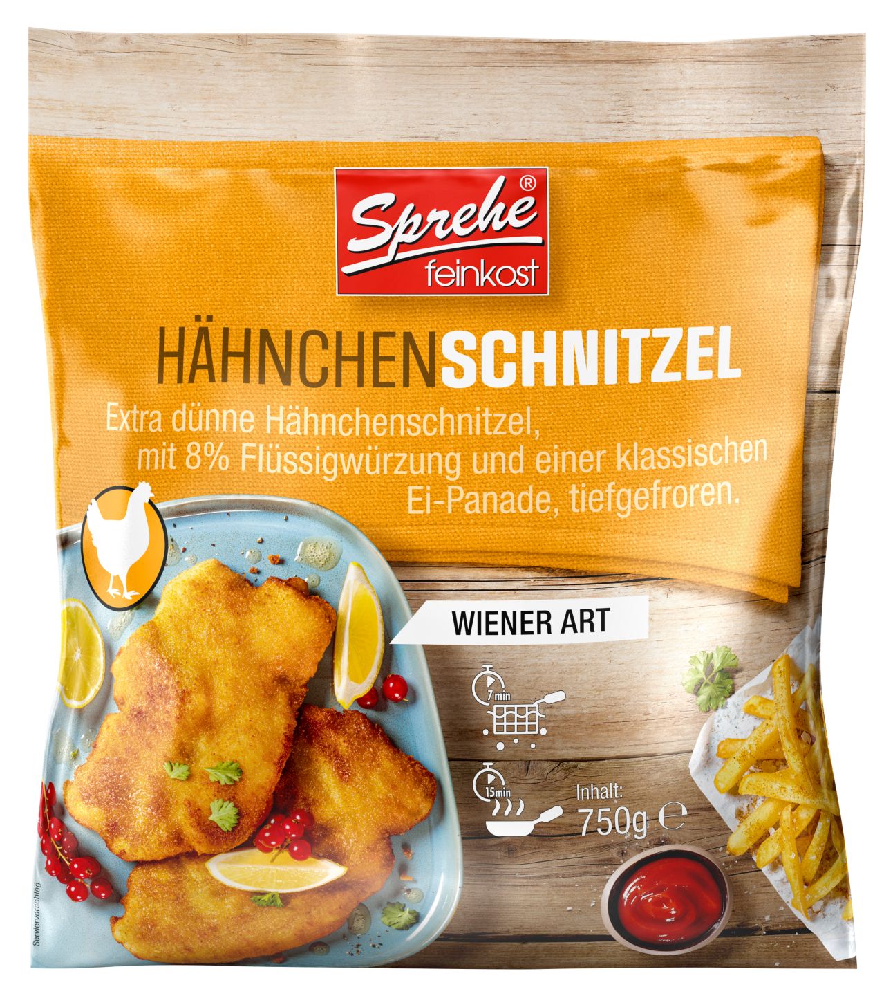 SPREHE Hähnchenschnitzel