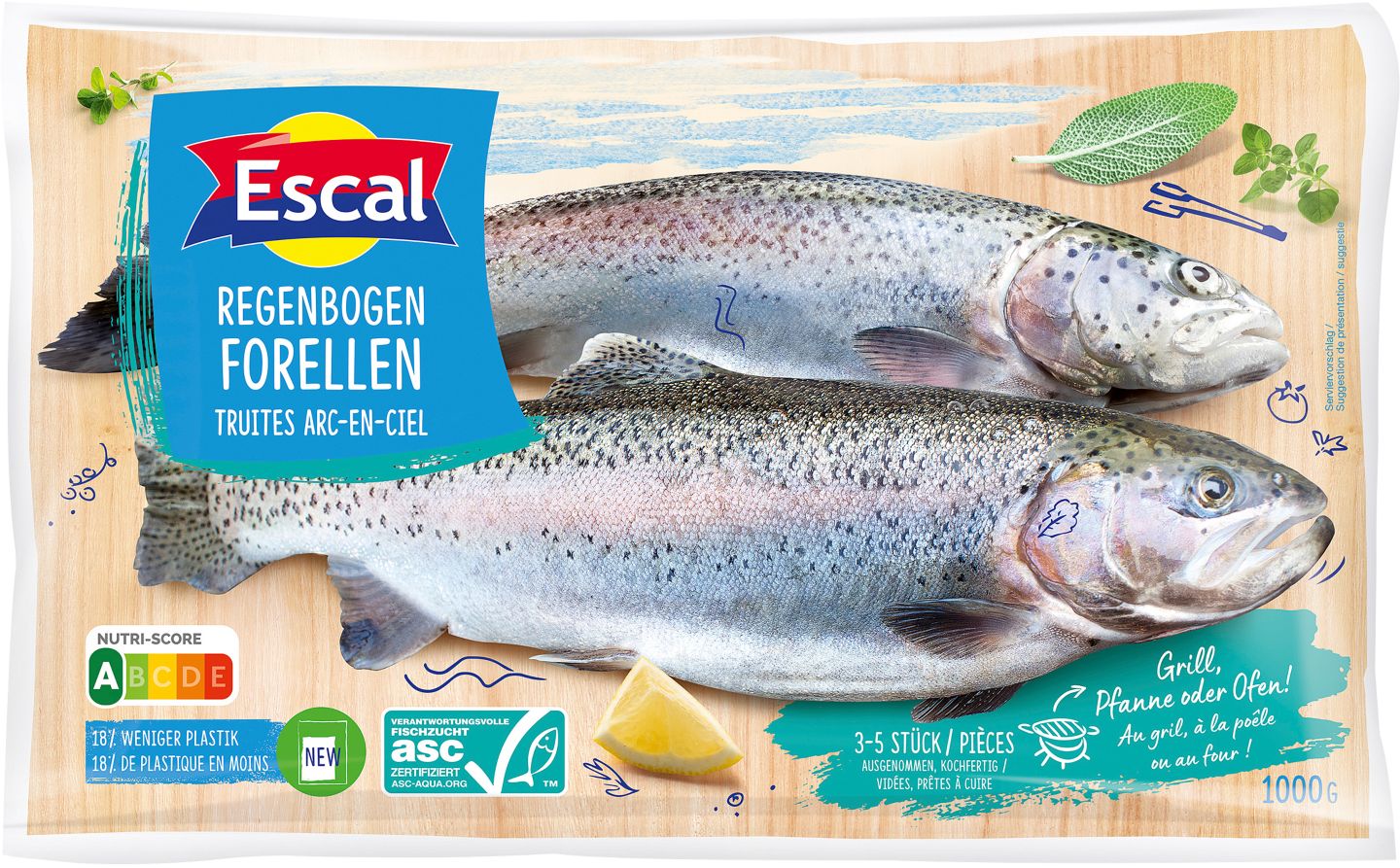 ESCAL Regenbogen-Forellen