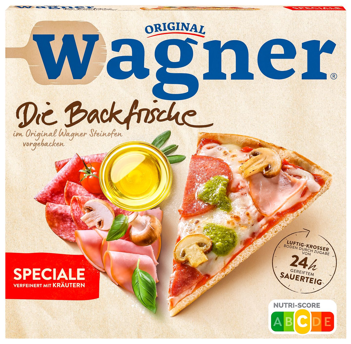 ORIGINAL WAGNER Die Backfrische oder Big City Pizza