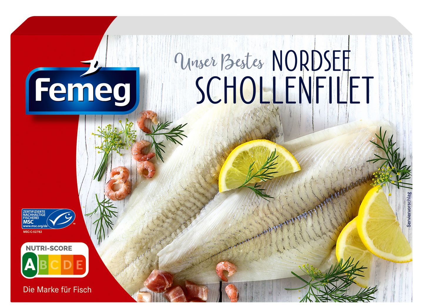 FEMEG Nordsee-Schollenfilets