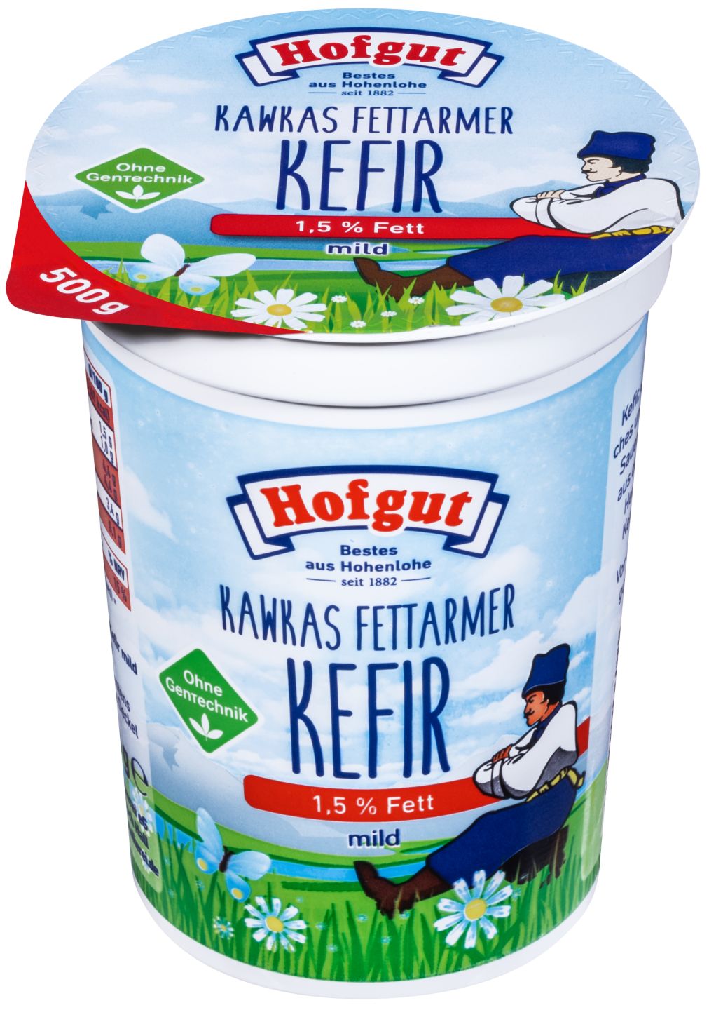 HOFGUT Kawkas Kefir, 1,5 % Fett