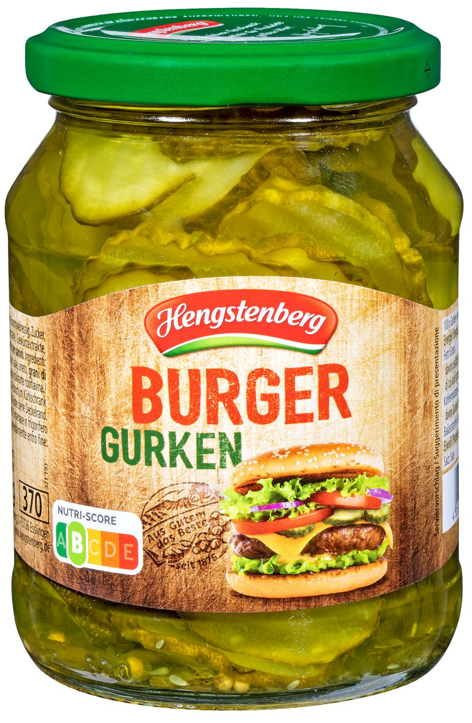 HENGSTENBERG Burger- oder Sandwich-Gurken